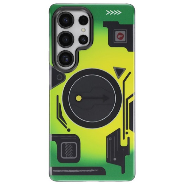 Coque MagSafe för Samsung Galaxy S25 Ultra F-Protect Forcell Grön Grön