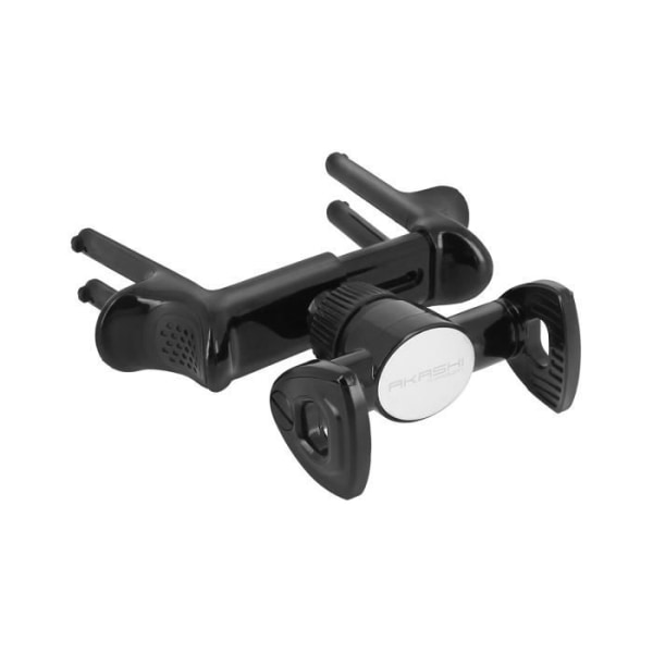 Bilholder - Akashi - 360° roterende - Kompatibel med smartphone op til 6.8 tommer - Sort Svart