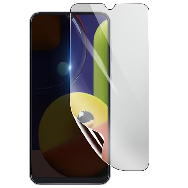 Skärmskydd - 3MK - Samsung Galaxy A50 - Stötsäker Hydrogel - Genomskinlig - Reptålig Transparent