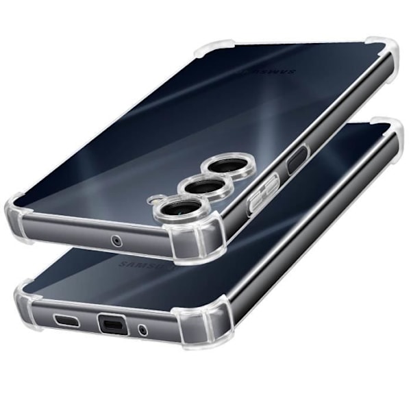 Coque Antichoc til Samsung Galaxy A16 med Forstærkede Hjørner Mayaxess Transparent Transparent