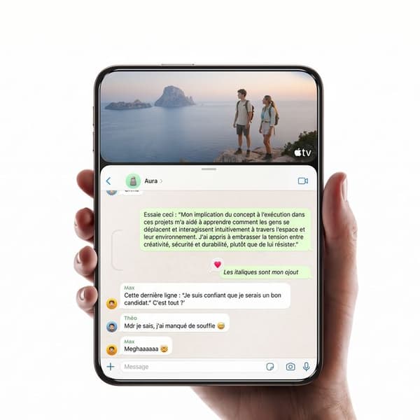 Skærmbeskyttelse til iPhone Duo Anti-Spion i Fleksibelt Sort Glas Svart