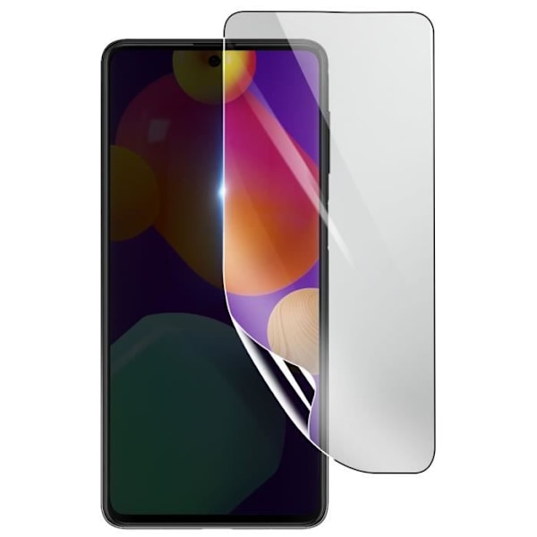 Näytönsuoja - 3MK - Samsung Galaxy M62 - Iskunkestävä Hydrogeeli - Läpinäkyvä - Naarmuuntumaton Transparent