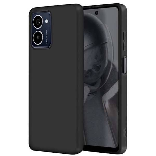 Coque för HMD Pulse Pro Silikon Matt Soft Touch Svart Svart