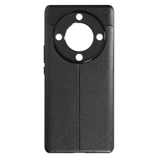 Etui - AVIZAR - Honor Magic 5 Lite 5G - Sort - Stødsikker og anti-ridsebeskyttelse - Lædereffekt Svart