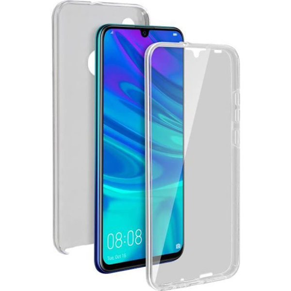 Skyddsskal - Huawei - P Smart 2019/Honor 10 Lite - Stenhård + Silikon - Ultra-tunn - 360° Skydd Vit