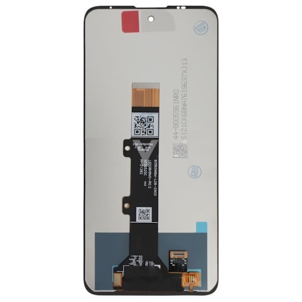 LCD-skärm - AVIZAR - Motorola Moto E40 - Svart - 5,5 tum - Komplett utbyte Svart