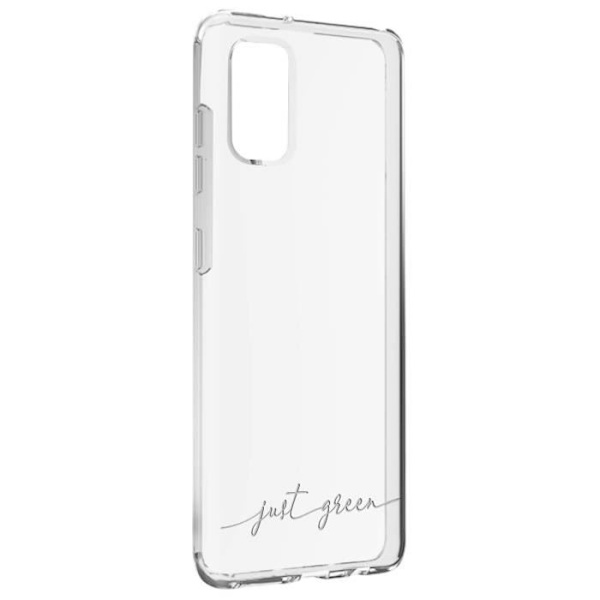 Taske til Samsung Galaxy A51 - JUST GREEN - Holdbar - Lavet af komposterbart materiale Transparent