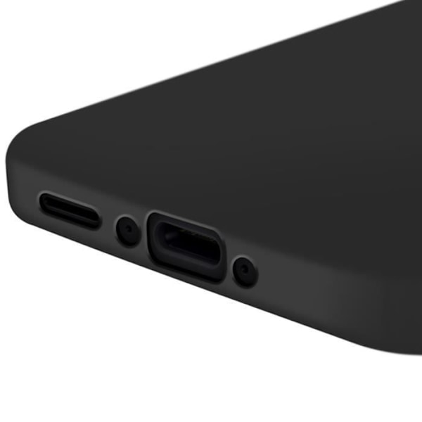 Coque til Samsung Galaxy A26 Silikone Blød Fin Belægning Mayaxess Sort Svart