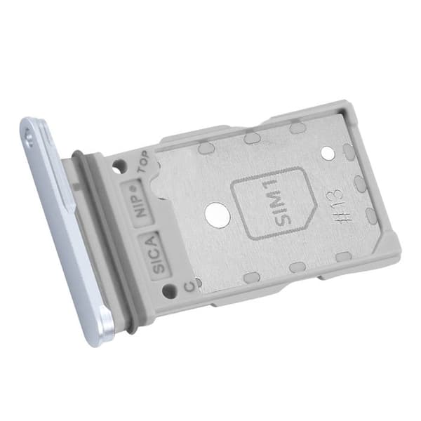 SIM-kasse - AVIZAR - Galaxy S25/S25 Plus - Dobbelt Nano SIM - Lys blå - Original Blå