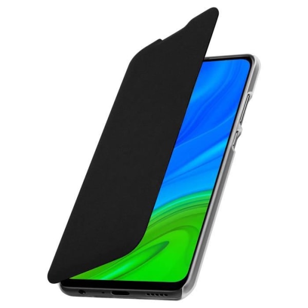 Huawei P smart 2020 Case Wallet Flip-korttikotelo, musta