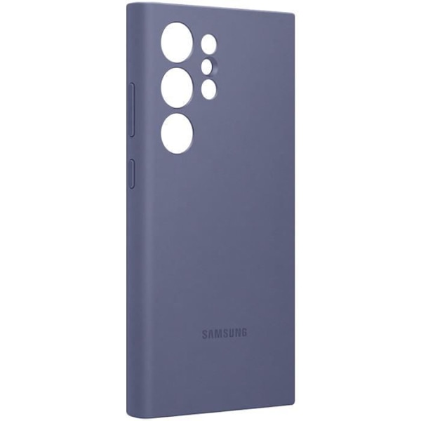 Coque til Samsung S24 Ultra Soft Touch Silicone Fleksibel Original Samsung Grå Lavendel Lila