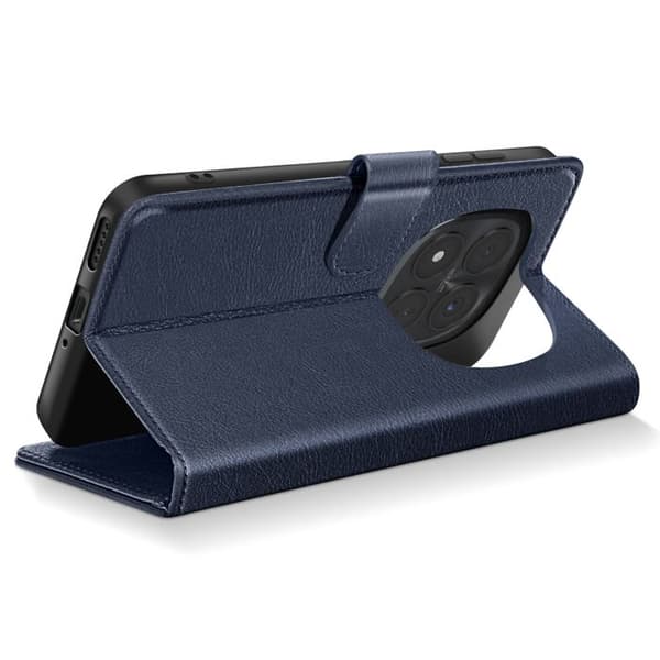 Xiaomi Redmi Note 15 Pro Plus 5G Chesterfield Wallet Case Stand Blå Blå