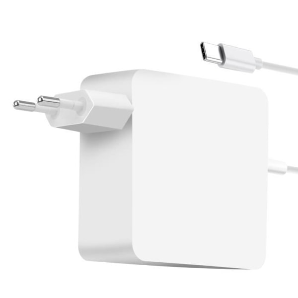 USB C -virtalaturi MacBookiin Quick Charge 45 W kaapeli 1,7 m Moxie White Vit