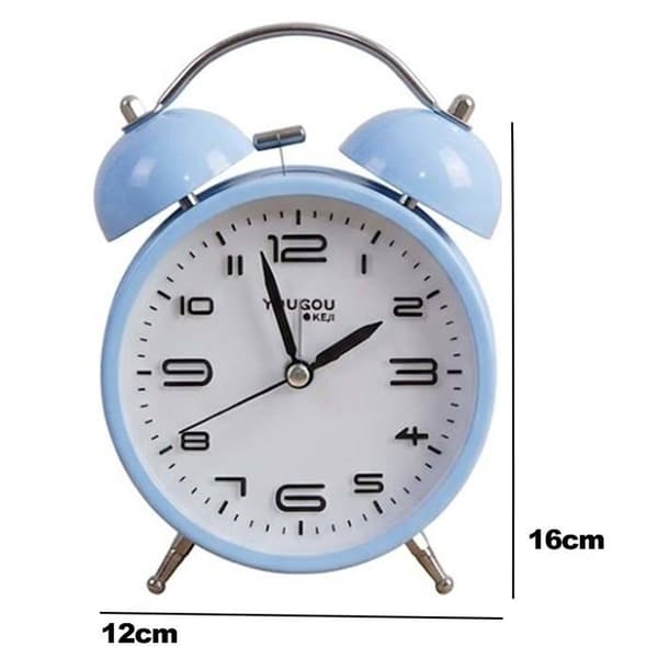 Bordur 12cm til Værelset Rundt Format Dobbelt Klokke Elegant Blå Blå