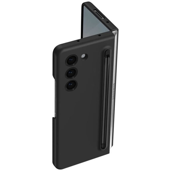 Samsung Galaxy Z Fold 6 Soft Touch Cover med Touch Pen Sort Svart