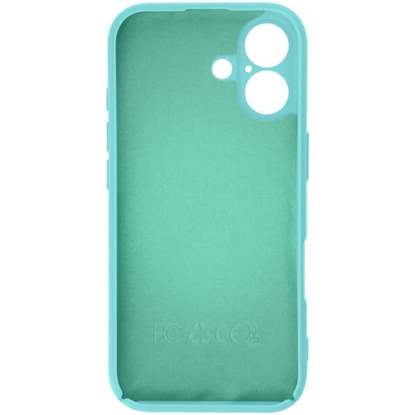 Skal - AVIZAR - iPhone 17 - Semi-hård silikon - Mjuk beröring - Turquoise Blå