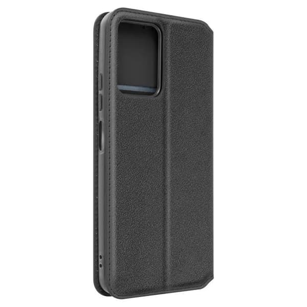 Etui til Xiaomi Redmi Note 12 Pro Plus 5G - AVIZAR - Sort - Videounderstøttelse af klapkortholder Svart