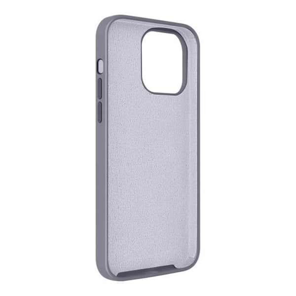 iPhone 14 kotelo - MOXIE - BeFluo Collection - Puolijäykkä - Ohut - Kevyt - Pehmeä sisustus - Laventelinharmaa