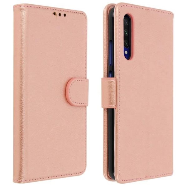 Etui - AVIZAR - Xiaomi Mi A3 - Heltäckande Fodral - Kortfack - Videostöd Funktion - Roséguld Champagne rosa