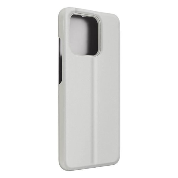 Xiaomi Redmi 10C Clear View-etui - AVIZAR - Sølv - Hård - Flap - Unisex Pengar