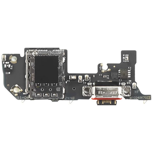 USB-C-latausliitin ja SIM-kortinlukija Xiaomi 14T:lle ja 14T Pro:lle Musta Svart