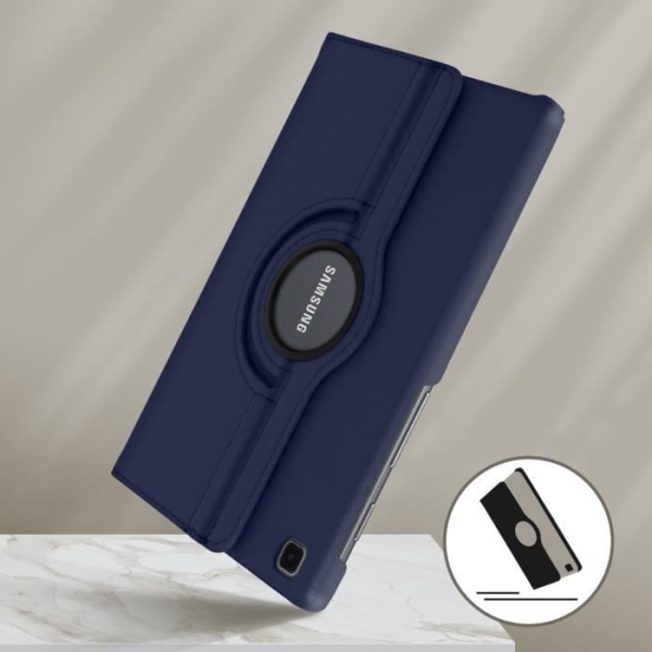 Kansi - AVIZAR - Samsung Tab A7 Lite - 360° kääntyvä - Täysi suoja - Sininen Blå