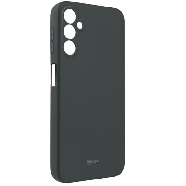 Etui - ROAR - Samsung A14 5G - Blød silikone - Mørkegrå - Mat finish Mörkgrå
