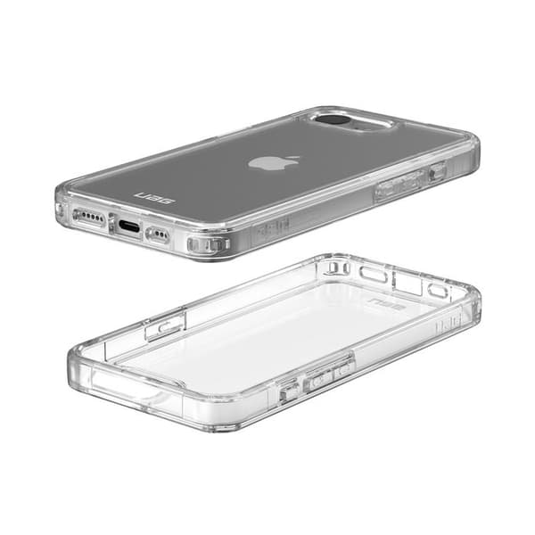 Coque - iPhone 16e - Stötsäkerhet 4.8m - Förstärkta hörn - Transparent baksida Vit