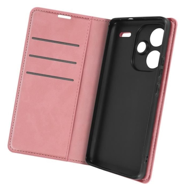 Fodral till Redmi Note 13 Pro Plus - AVIZAR - Mjukt skal - Rosa - Fullständigt skydd - Videostöd Rosa