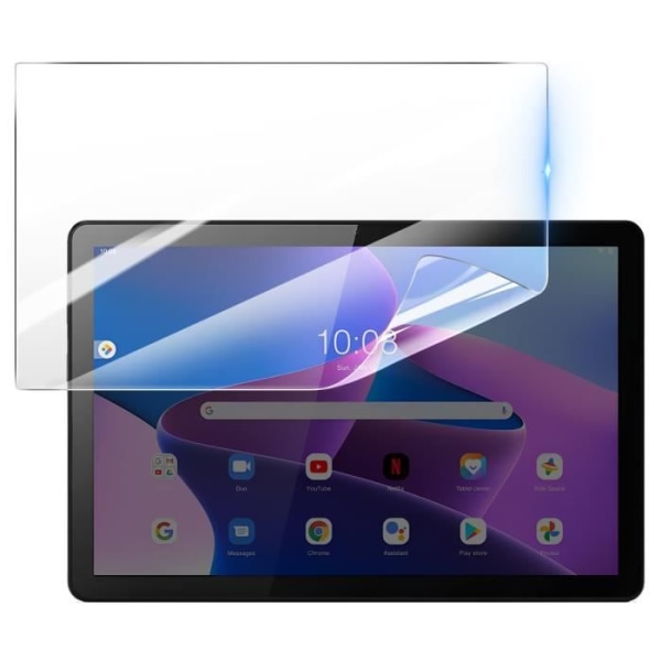 Näytönsuoja Lenovo Tab M10 Gen 3:lle 3mk läpinäkyvä iskunkestävä hydrogeeli