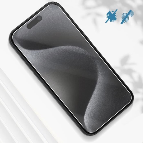 Härdat glas för iPhone 16 Pro 9H Hårdhet Anti-Scratch Transparent Transparent