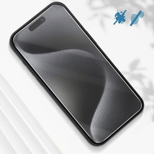 Skærmbeskyttelse - Tempereret Glas - iPhone 16 Pro - Hårdhed 9H - Ridsefrit - Gennemsigtig Transparent