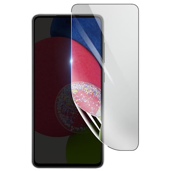 Suojakalvo - 3MK - Samsung Galaxy A52s - Iskunkestävä hydrogeeli - Läpinäkyvä - Naarmuuntumaton Transparent