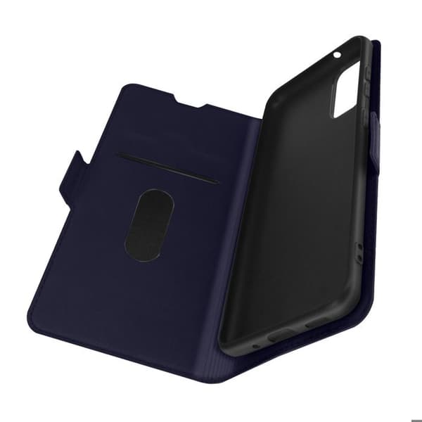 Samsung S20 Fodral Korthållare Double Tab Video Support Midnight Blue midnattsblå