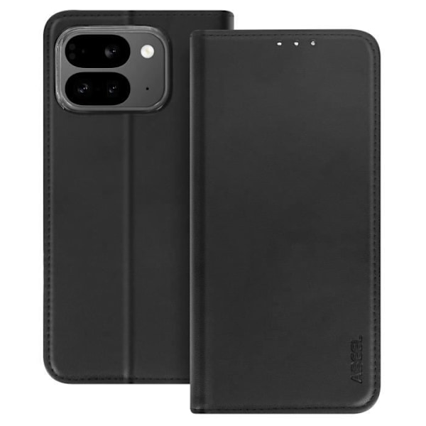 Etui til Google Pixel 9 Pro Fold Pung Anti-RFID Abeel Sort Svart