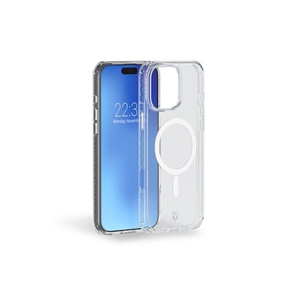 Forcecase MagSafe-kompatibelt forstærket etui til iPhone 16 Pro Max Gennemsigtig