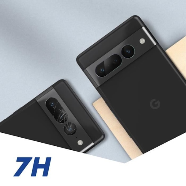 4x kamerafilm til Google Pixel 7 Pro Hybrid Glass 7H 3mk Transparent