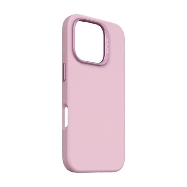 Fodral för iPhone 16 Pro - DECODED - Rosa - Stötabsorberande - Antimikrobiell - MagSafe-laddning Ros