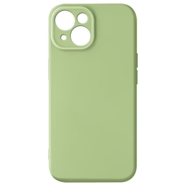 Silikonfodral för iPhone 15 Soft Touch Protected Camera Series Sweet Matcha Green Grön