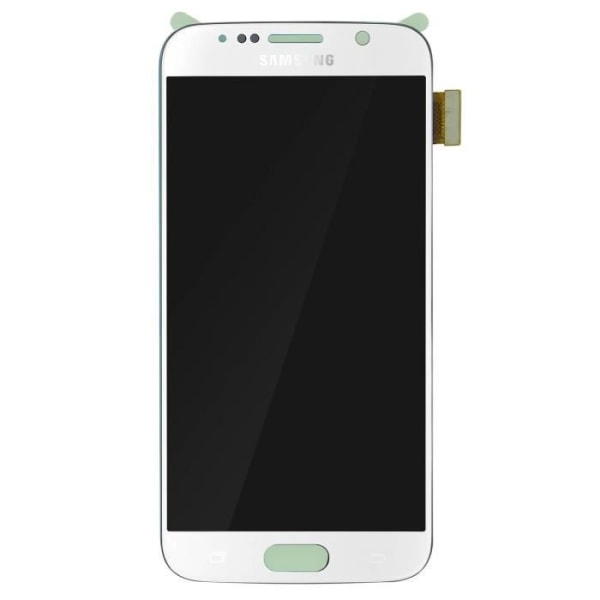 Original komplett ersättning Samsung Galaxy S6 LCD-skärm - Vit