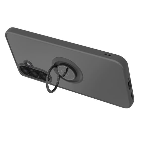 Coque Ring til Samsung Galaxy A57 Forstærket Beskyttelse med Magnetisk Ring Sort Svart