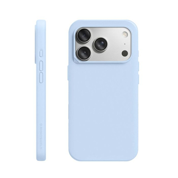 "Coque til iPhone 17 Pro Model SolidX Stødabsorberende 3.5 m certificeret MIL-STD 810G Rhinoshield Lys blå" Blå