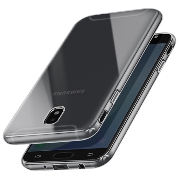 Cover til Samsung Galaxy J7 2017 Silikone Blød Slankt Let Transparent Transparent