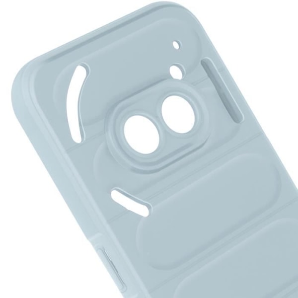 Fodral för Nothing Phone 2a Mjuk silikon Anti-Slip Design Blekblå Blå