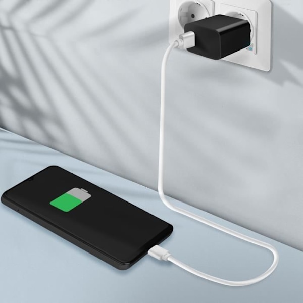 USB-C opladningsstik - Xiaomi - Mi 11 - Sort - Udskiftning - CE og RoHS kompatibel Svart