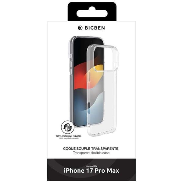 Silisoft Cover - IPhone17 Pro Max - Transparent Vit