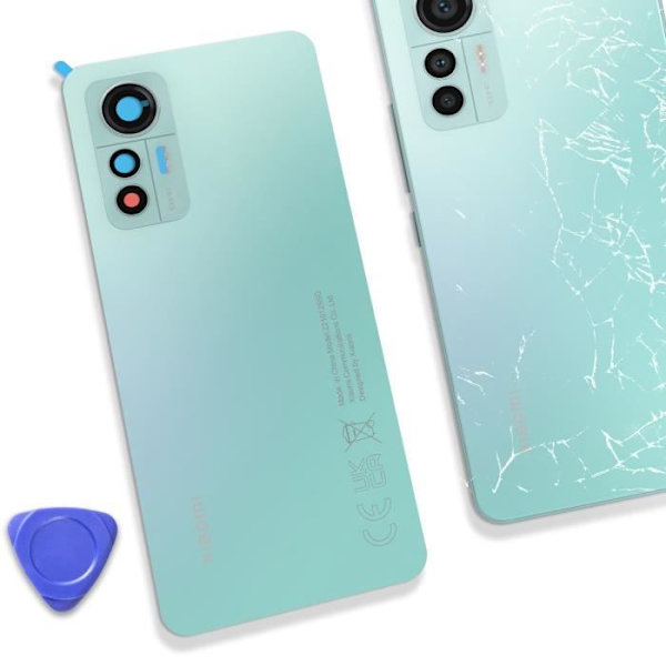 Takalasin vaihto - AVIZAR - Xiaomi 12 Lite - Vihreä - Sama kuin alkuperäinen Grön
