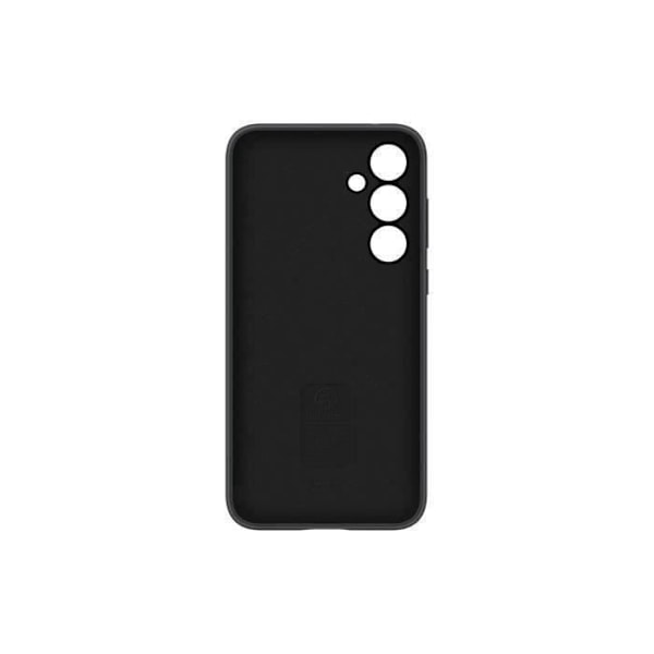 Samsung Galaxy A35 5G:n musta silikonikuori ja puhelintelineet