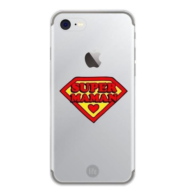 MUVIT LIFE Coque LOOOVE kotelo SUPER MOM APPLE IPHONE 7