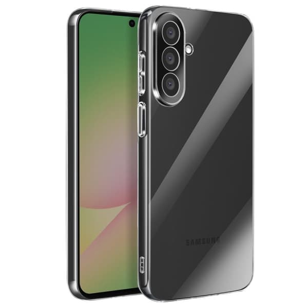 Samsung Galaxy A57 - Transparent silikonebeskyttelse Vit
